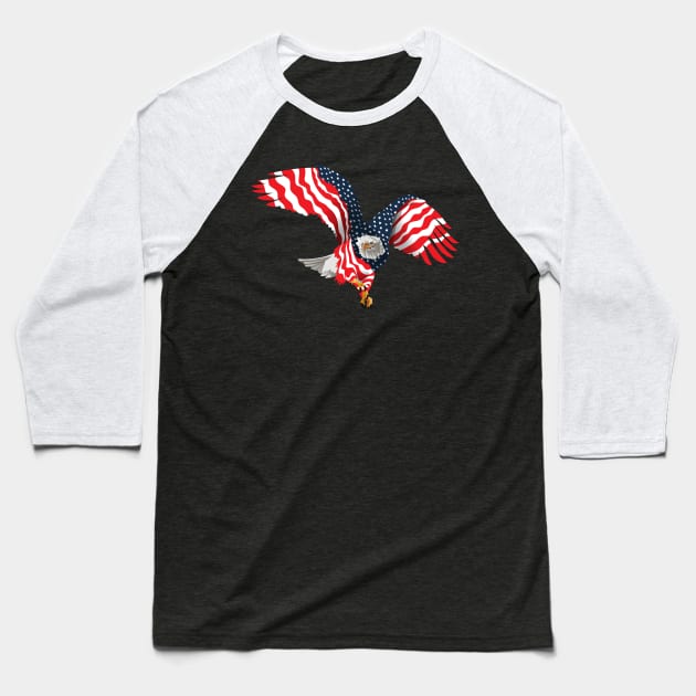 Royal eagle Baseball T-Shirt by ABCSHOPDESIGN